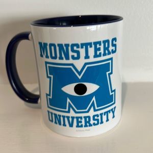 Disney/Pixar Monsters University Inc Insulated Travel Mug Mike Sully Archie